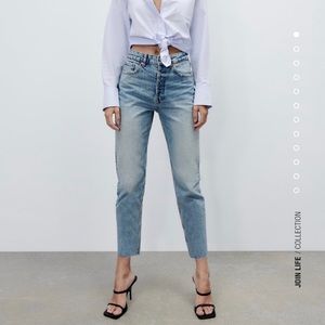 Zara Straight Leg Jeans